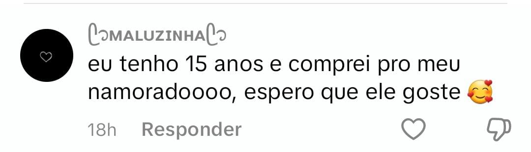Comentário TikTok