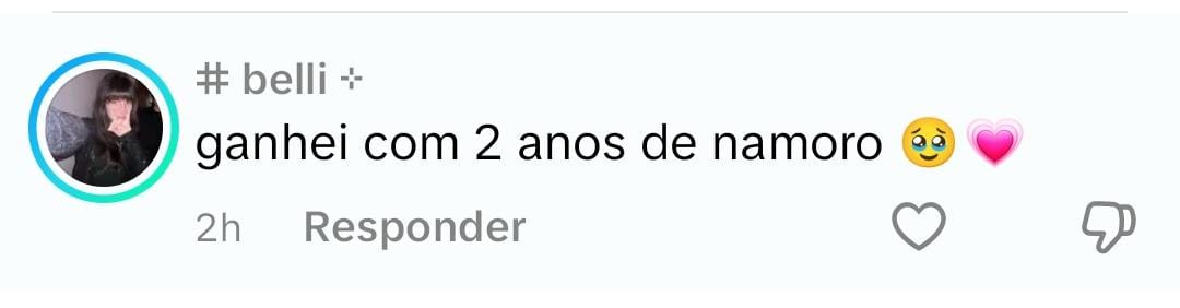 Comentário TikTok