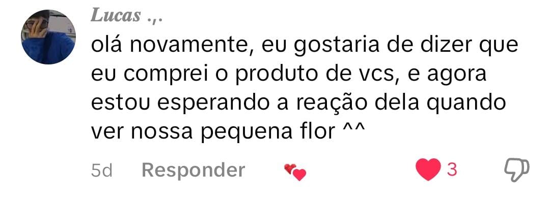 Comentário TikTok
