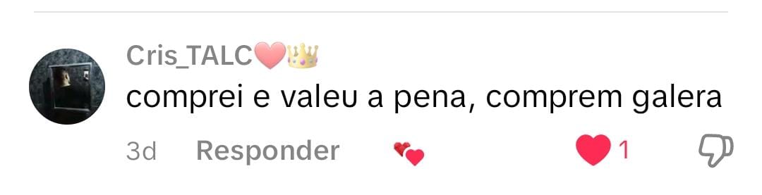 Comentário TikTok