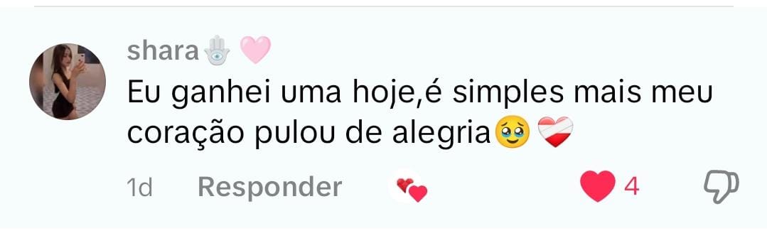 Comentário TikTok